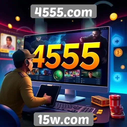 Inovações tecnológicas no site de jogos 4555.com