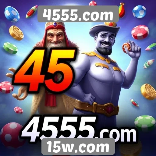 Variedade de jogos disponíveis em 4555.com