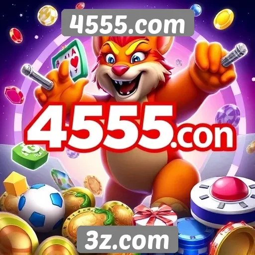 A variedade de jogos disponíveis em 4555.com